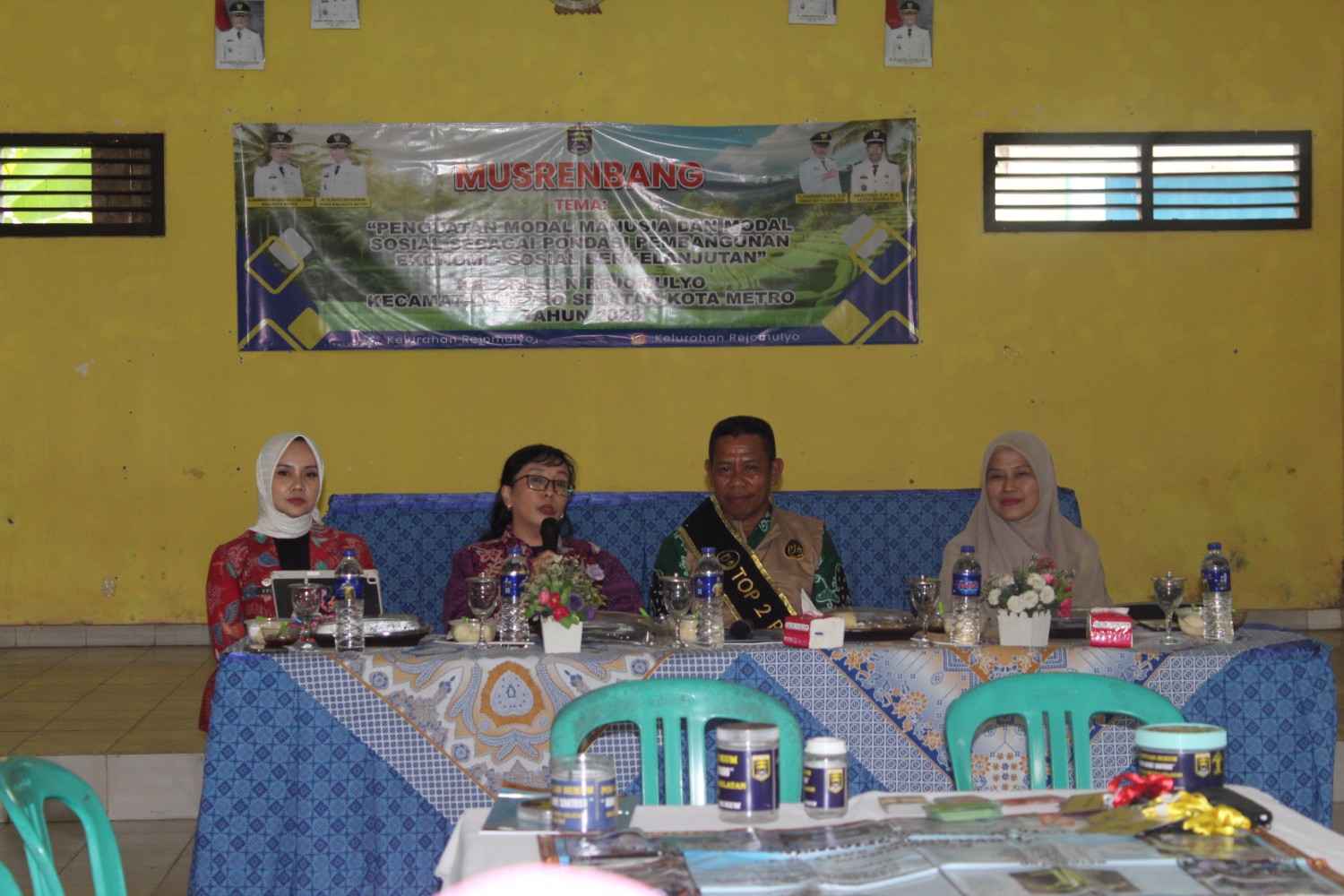 Kepala Divisi Perundang-undangan dan Pembinaan Hukum Lakukan Pembinaan Posbankum di Kelurahan Rejomulyo