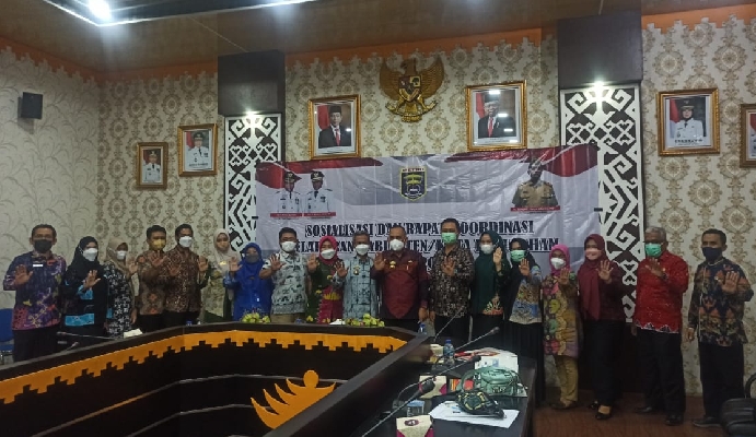 SOSIALISASI DAN RAPAT KOORDINASI  PELAPORAN KRITERIA KABUPATEN/KOTA PEDULI HAM TAHUN 2022