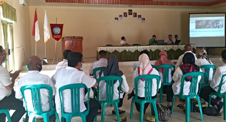 KEGIATAN RAPAT PEMBAHASAN KESEPAKATAN TEKNIS PENEGASAN BATAS WILAYAH KELURAHAN DI KOTA METRO