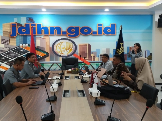 Kunjungi JDIHN, Tim Kerja JDIH Bagian Hukum Setda Kota Metro Lakukan Evaluasi dan Sinkronisasi 