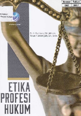 Cover ETIKA PROFESI HUKUM