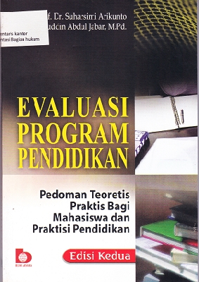 Cover EVALUASI PROGRAM PENDIDIKAN