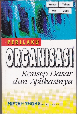 Cover PERILAKU ORGANISASI